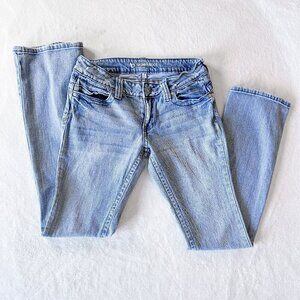 Women's B by Bullhead Pac Sun Jeans | Skinny Bootcut | Light Wash | Size 7